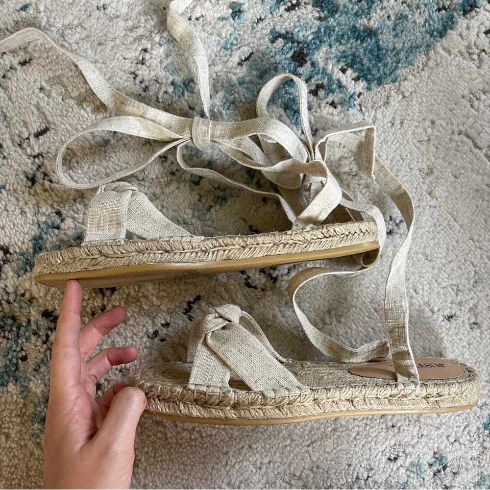 Justfab Kimblyn Espadrille Sandals - Picture 4 of 7